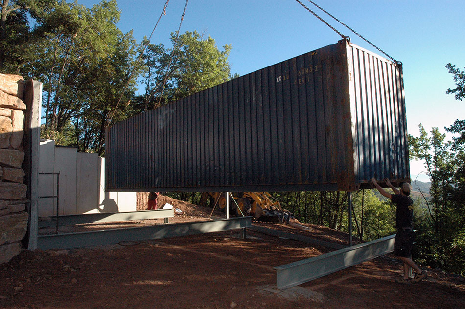 SP25 Arquitectura obra nova casa contenidors maritims
