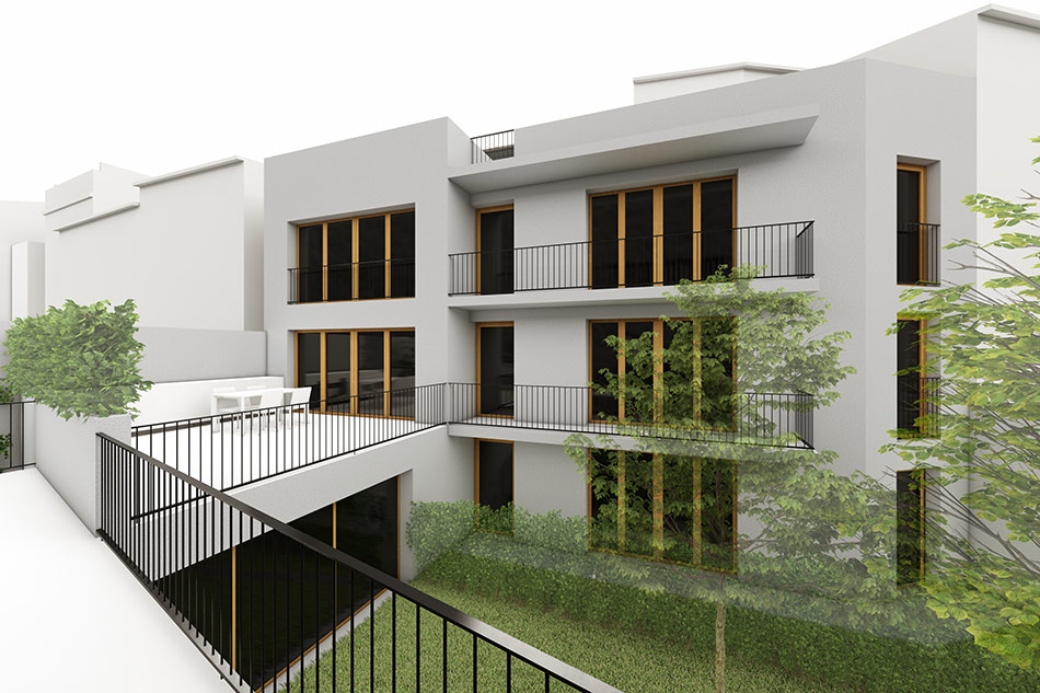 SP25 Arquitectura Edifici plurifamiliar d'habitatges a Vic